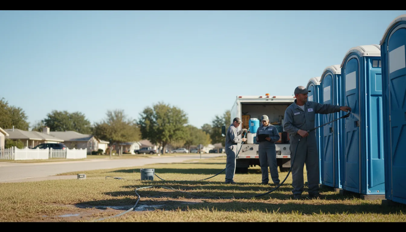 Long-Term Portable Toilet Rental in Moscow, TX near me